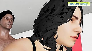 Hot Step-Mom Gets Rough Anal Fuck in 3D Animation