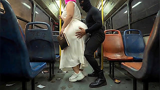 "Religious BBW in Long Dress Gets Ass Teased While Holding Bible"