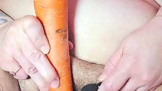 It doesn't have to be Easter to Enjoy a Carrot pt 2. The insertion