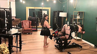 Hardcore Anal MILF Femdom Session with TV Slave Part 3-4