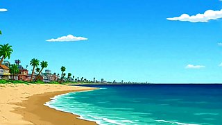 Beach Tramp. Married Housewife Gets Boinked On The Beach. Toon Parody. Compilation. Finest Toon.