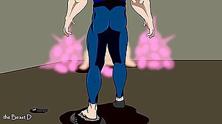 Muscle Daddy And Car Toon In [full] Alien Slime 3 - Muscle Growth Animation