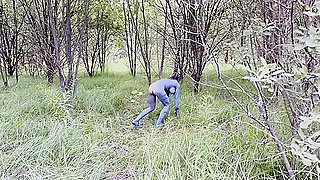 Avatar Monika Foxxx Has Fun With Big Dildos In Nature