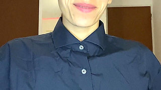 The Slutty Secretary Infallibly Relieves Her Boss's Stress