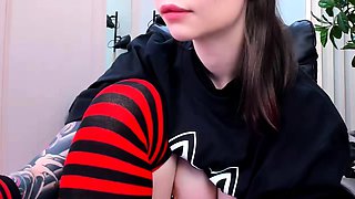 Emo Teen Becka Solo Webcam Masturbation Porn