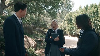 Lexi Lore and Parker Ambrose get a raw ride from Axel Haze in HD