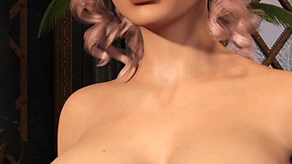 Conan Milks Pregnant Harmonia’s Huge Lactating Tits - Then Fucks Her Fat Ass Deep