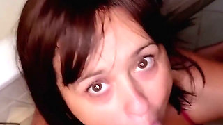 Big-titted Cum Bucket Trained to on Command 247