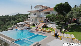 Vixen featuring hoochie's reverse cowgirl sex