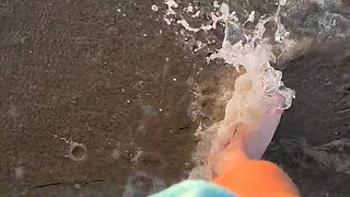 Walking on the Beach