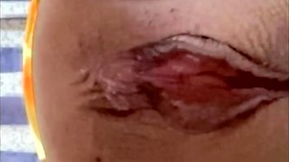 Gobbling my 18yo gf's slit!