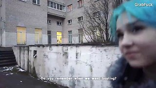 Russian beauty explores raw hardcore passion in explicit scenes