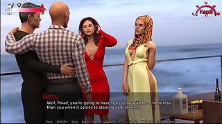 Life in Middle East 25 Kamil and Banu Having Sex Competition with Polad and His Wife