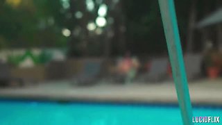 Lucidflix The Pool With - Charlotte Sins And Codey Steele