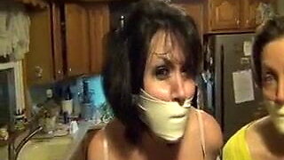 Sisters gagged 2