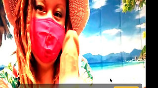 Watch me stroke the dildo as I sissify you