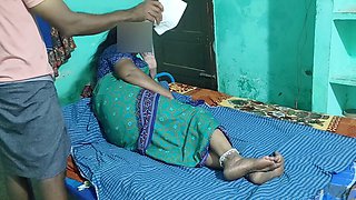 Steamy session with young guy and his curvy aunty Sky Moon