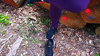 Let Me Spank Your Ass and Yopur Pussy in the Woods