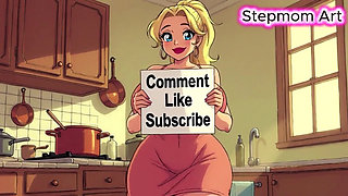 JOI Stepmom Dirty Kitchen - Come with me 100% You'll cum - Dirty Talk