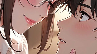 Sexy Coordinator Is Very Slutty with Sexuality Talk and Ends up on Her Virgin Student's Cock - Ai Generated Content
