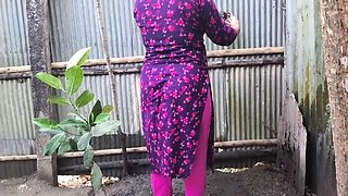 Desi Sister Caught Peeing in Bathroom - Tight Pussy Fuck & Anal Action - SAFI TV