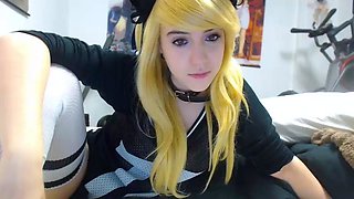 Emo Teen Becka Solo Webcam Masturbation Porn