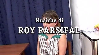 Italian busty woman sucks a big cock and gets fucked doggystyle