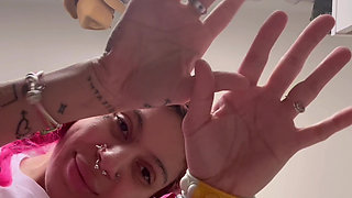 Goddess Stomps on Your Face and Teases You with Soles