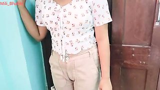 Desi Mili Bhabi Step Sister Tight Pussy Fuck in Hindi - Indian BBC Punishes Beautiful 18 Year Old