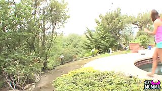 Sexymomma - dyke milf Brenda James pussy have fun daughter-in-law