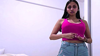 Step Brother Fucks Sister Rough - Big Tits Teen Blowjob & Happy Ending