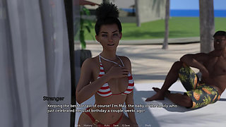 Tacos: Pleasant Sunny Day on the Beach with the Swinger Couple and the Sexy Hotties in Bikini - Episode 78