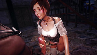 Let's Play - Eldrea Sex Saga, Jenny (Tavern) Sex Scene