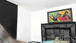 Skinny small tits webcam solo petite piercing teen