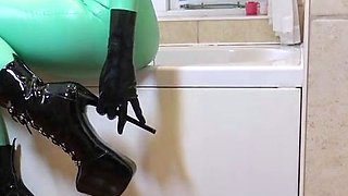 Great Big Boobs On Masturbating Redhead