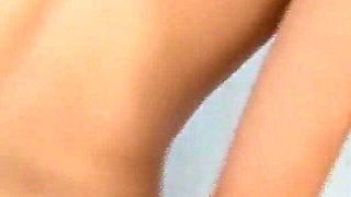 Asian Cream Lovers Scene-3_skinny Japanese with Small Tits and Hairy Pussy Enjoys Facial