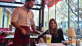 Adventurous Tourist Alice XO Hooks Up With Waiter For No Strings Anal GP3270