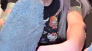 Fuzzy Sweaty Sock Removal