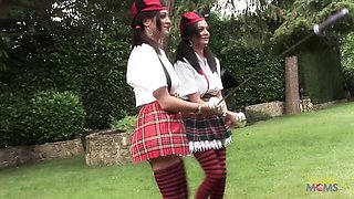 Princess's stockings video by Shagging Moms