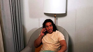 Nasty brunette pornstar with big boobs