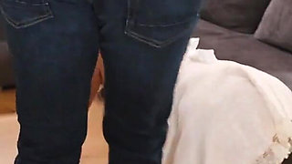 Spanking and deepthroat punishment