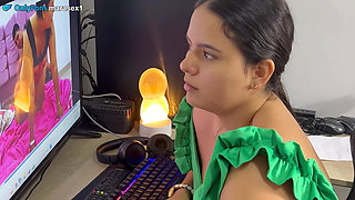 I Find My Stepdaughter Marasexxxx Masturbating and I Fuck Her