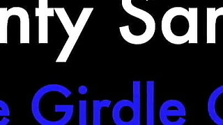 Aunty Sandra in Her Open Crotch Girdle Playing Vgq40