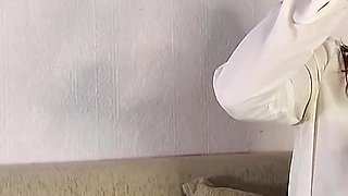 Dirty Sloppy Kissing and Neck Licking with a Lot of Sweet and Sticky Ice Cream with Office Lady