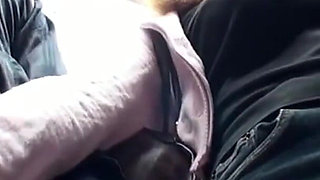 Caught in the Crowd, Alluring Wives Turn the Tables and Play with His Rising Tension on a Packed Bus - Scene 3