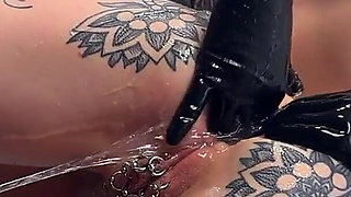 Lube Overload Rosa Rosebud Covered in Lube, Anally Fisted and Prolapsing