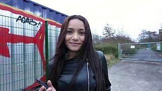German Scout - Big Natural Saggy Tits Latina Teen 18 Agatha