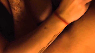 I Play with My Roommate's Hard Nipples While We Hot Kiss and She Cums Hard - Unlimited Orgasm