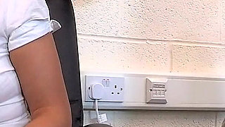 Hot Blonde MILF Secretary Anna Joy Gets Fucked Over the Office Desk by Her Big White Cock Stud