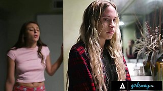 Khloe Kapri Dominates Gia Derza During Overnight Shower Fuck At Wild Party